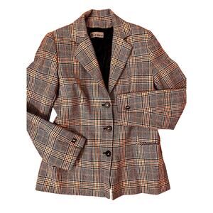 Biesse Italian Made 100% Wool Blazer Women’s Small Excellent Condition